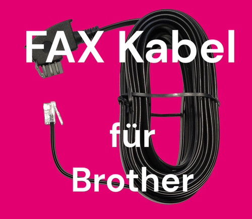 Faxkabel passend brother - faxkabel,